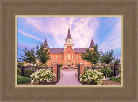 Provo City Center Temple - Garden Courtyard by Lance Bertola