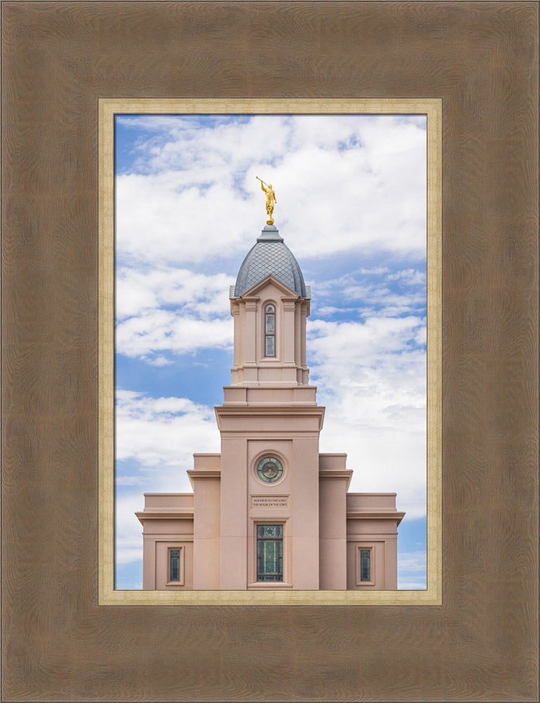 Cedar City Utah Temple - Arrows to Heaven by Lance Bertola