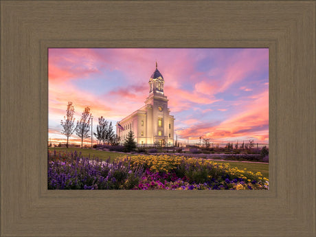 Cedar City Temple - Abiding Faith by Lance Bertola