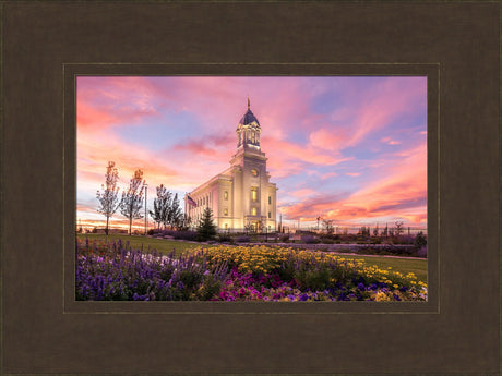 Cedar City Temple - Abiding Faith by Lance Bertola