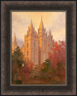 Salt Lake Temple - Golden Day by Linda Curley Christensen