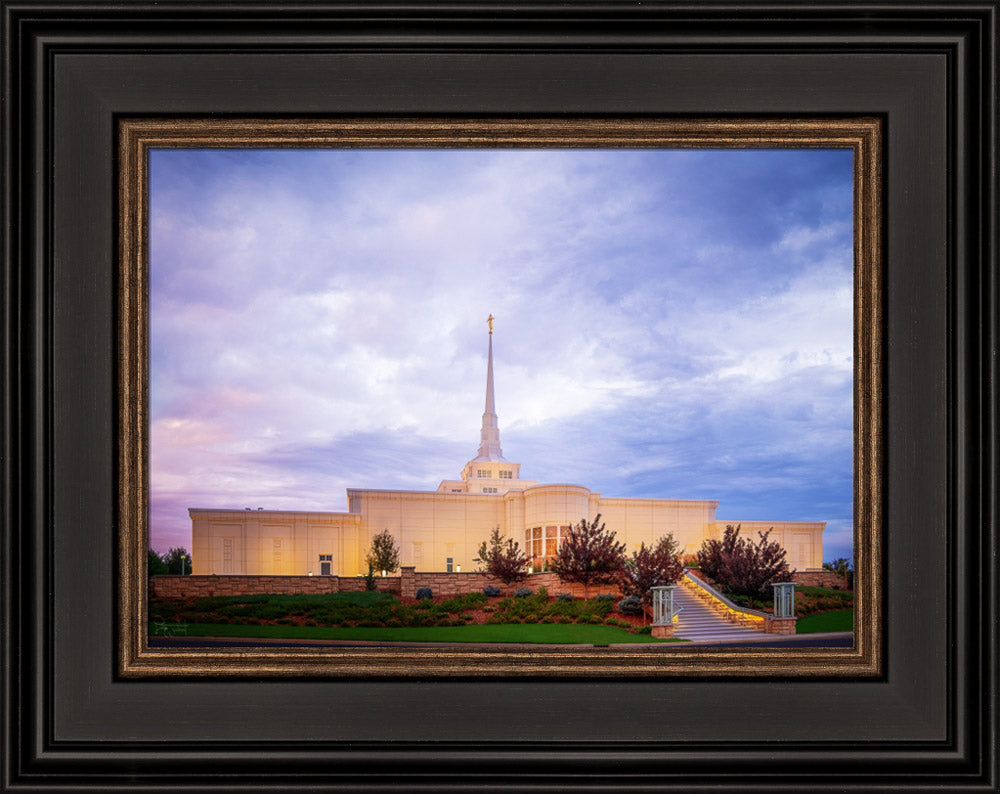 Billings Montana- His Abiding Love - framed giclee canvas