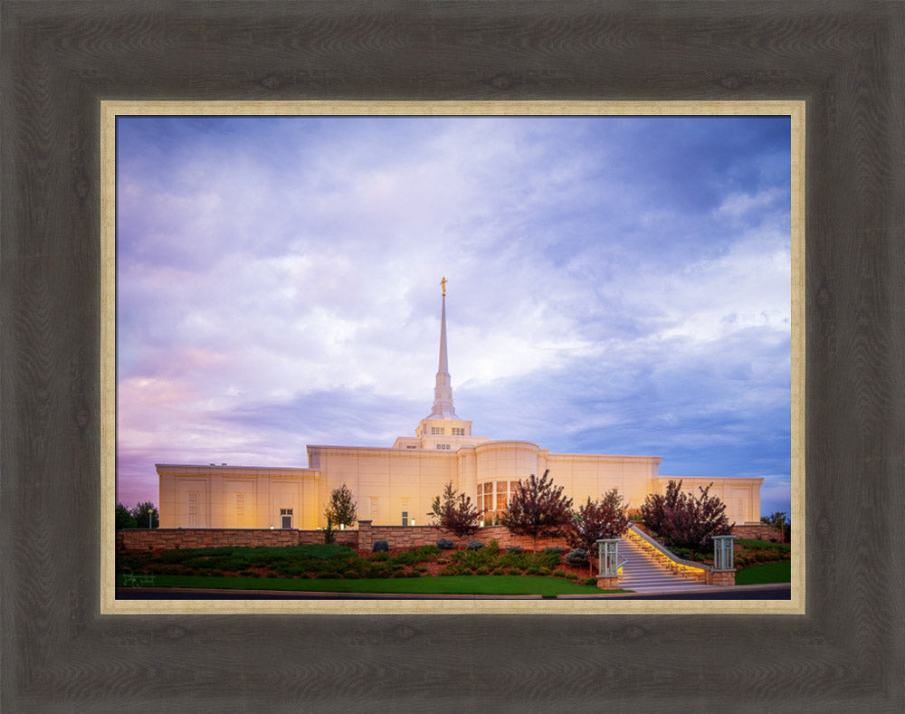 Billings Montana- His Abiding Love - framed giclee canvas