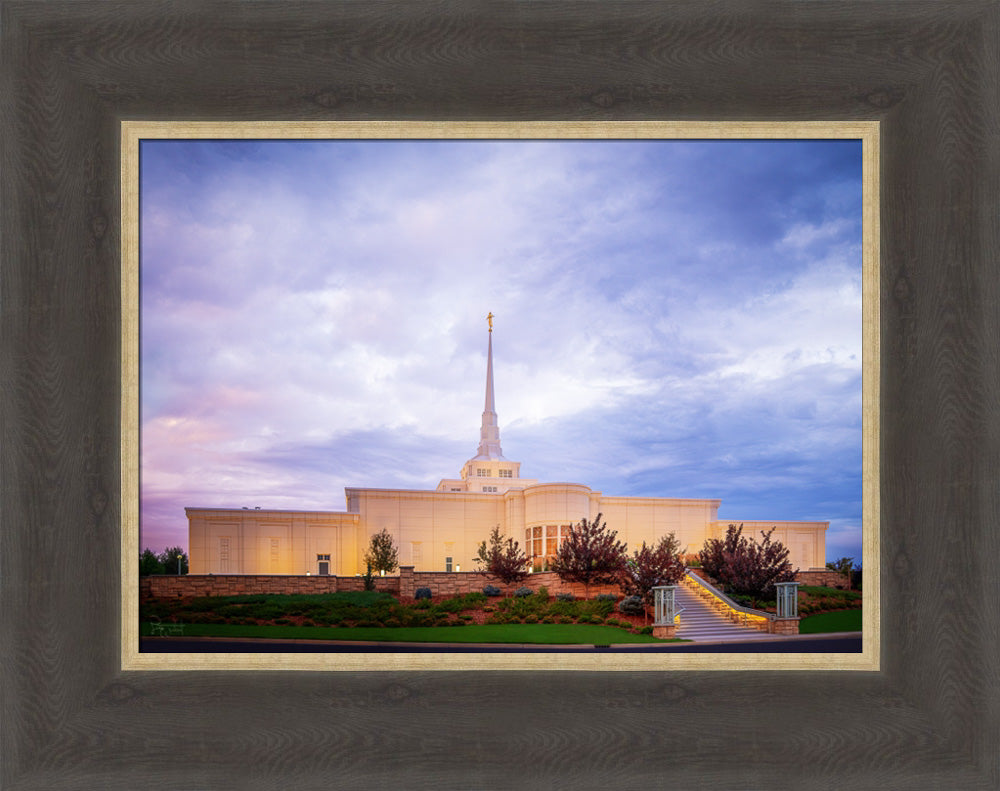 Billings Montana- His Abiding Love - framed giclee canvas