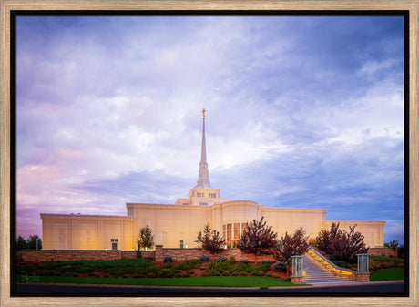 Billings Montana- His Abiding Love - framed giclee canvas