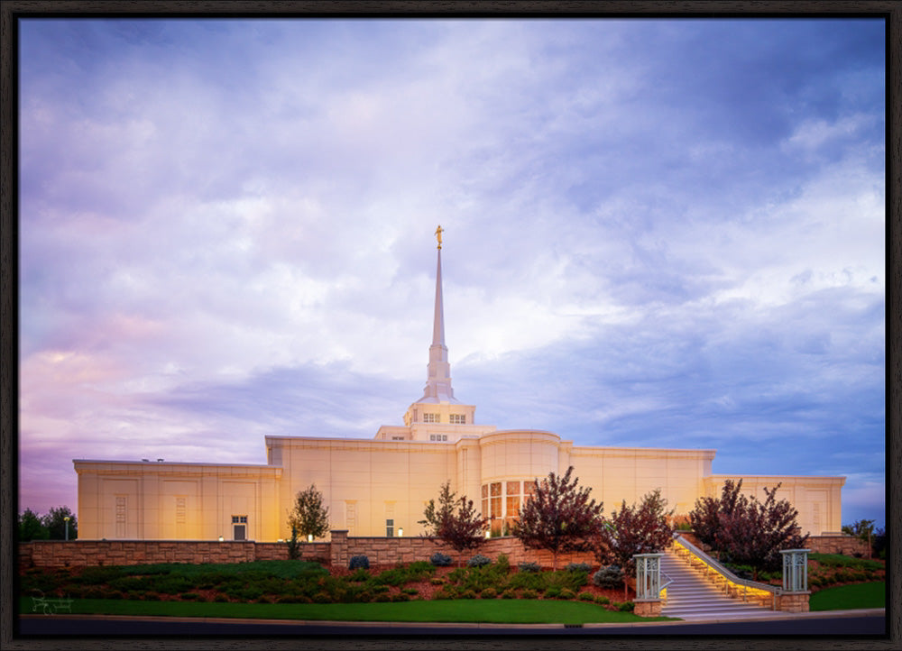 Billings Montana- His Abiding Love - framed giclee canvas