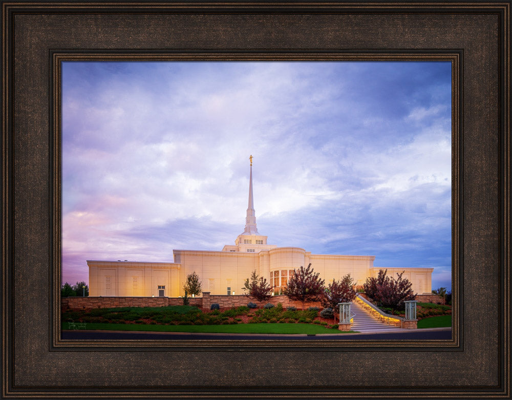 Billings Montana- His Abiding Love - framed giclee canvas