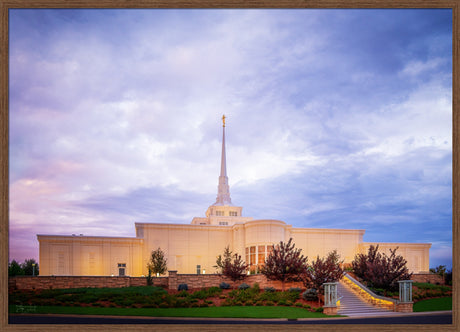 Billings Montana- His Abiding Love - framed giclee canvas