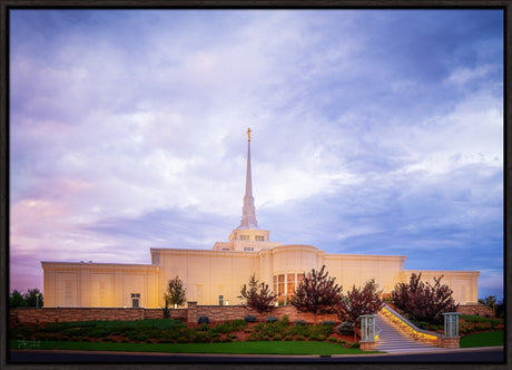 Billings Montana- His Abiding Love - framed giclee canvas