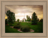 Billings Montana- Faith in Every Footstep - framed giclee canvas