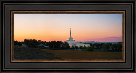 Billings Montana- Choose Ye this Day - framed giclee canvas