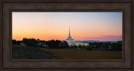 Billings Montana- Choose Ye this Day - framed giclee canvas