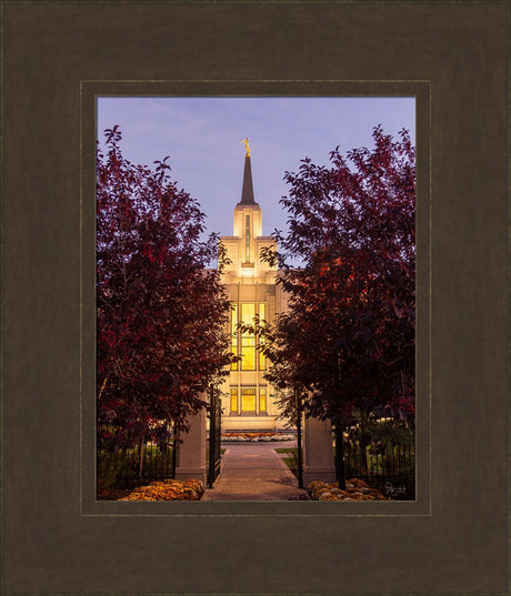 Calgary Alberta Temple- Autumn Light