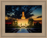 Helena Montana Temple- Solace - framed giclee canvas