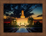 Helena Montana Temple- Solace - framed giclee canvas