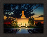 Helena Montana Temple- Solace - framed giclee canvas