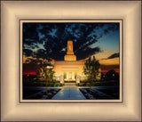 Helena Montana Temple- Solace - framed giclee canvas