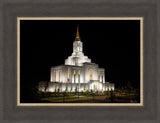 Orem Temple- Behold…. Our Fathers House - framed giclee canvas