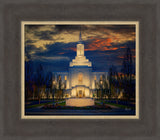 Orem Temple- Spiritual Treasure  - framed giclee canvas