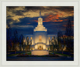 Orem Temple- Spiritual Treasure  - framed giclee canvas