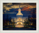 Orem Temple- Spiritual Treasure  - framed giclee canvas