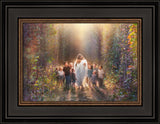 Hope of Innocence - framed giclee canvas