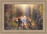 Hope of Innocence - framed giclee canvas