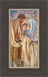 The Holy Family - framed giclee canvas