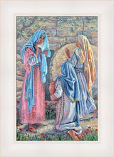 Seeking Christ - framed giclee canvas