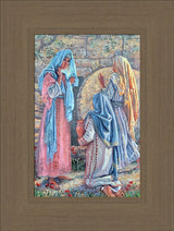 Seeking Christ - framed giclee canvas