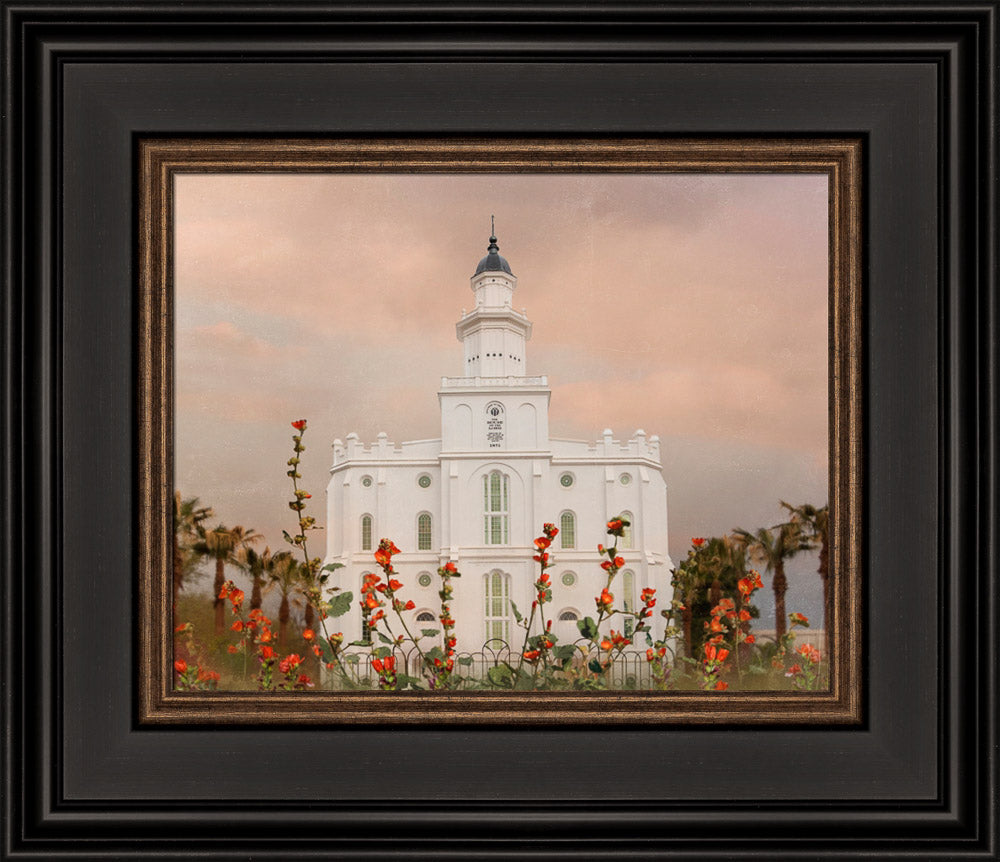 St. George Temple- Desert Flower