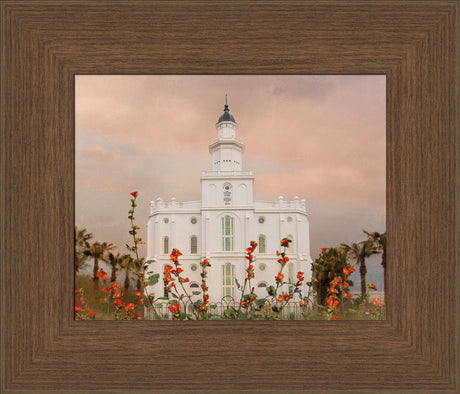 St. George Temple- Desert Flower