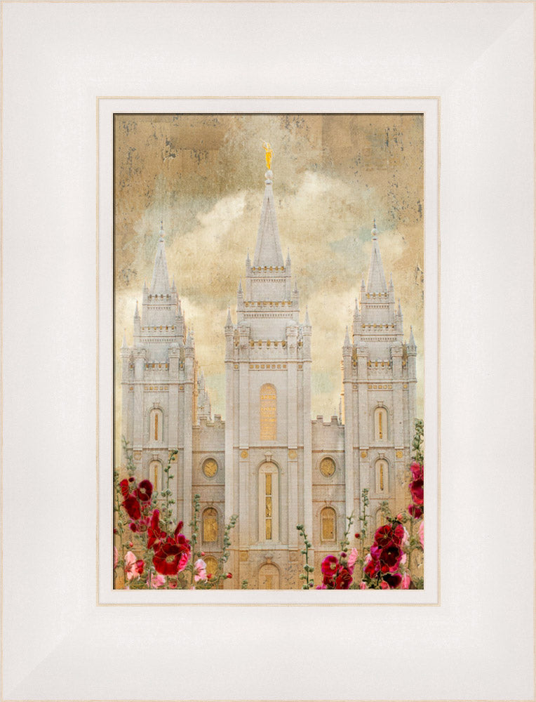 Salt Lake Temple - Splendor by Mandy Jane Williams