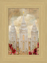 Salt Lake Temple - Splendor by Mandy Jane Williams