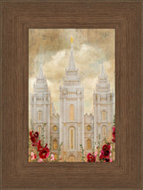 Salt Lake Temple - Splendor by Mandy Jane Williams