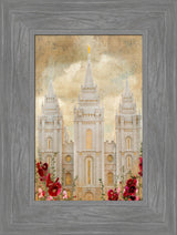 Salt Lake Temple - Splendor by Mandy Jane Williams