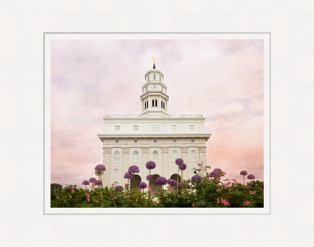 Nauvoo Temple- Allium