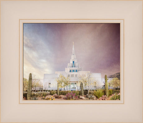 Phoenix Temple - Garden of the Lord by Mandy Jane Williams