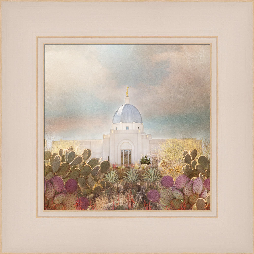 Tucson Temple - Desert Shall Rejoice by Mandy Jane Williams