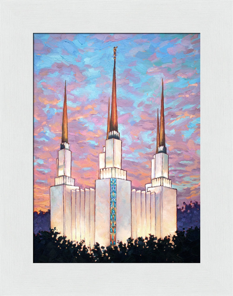 Washington DC Temple - Sunset