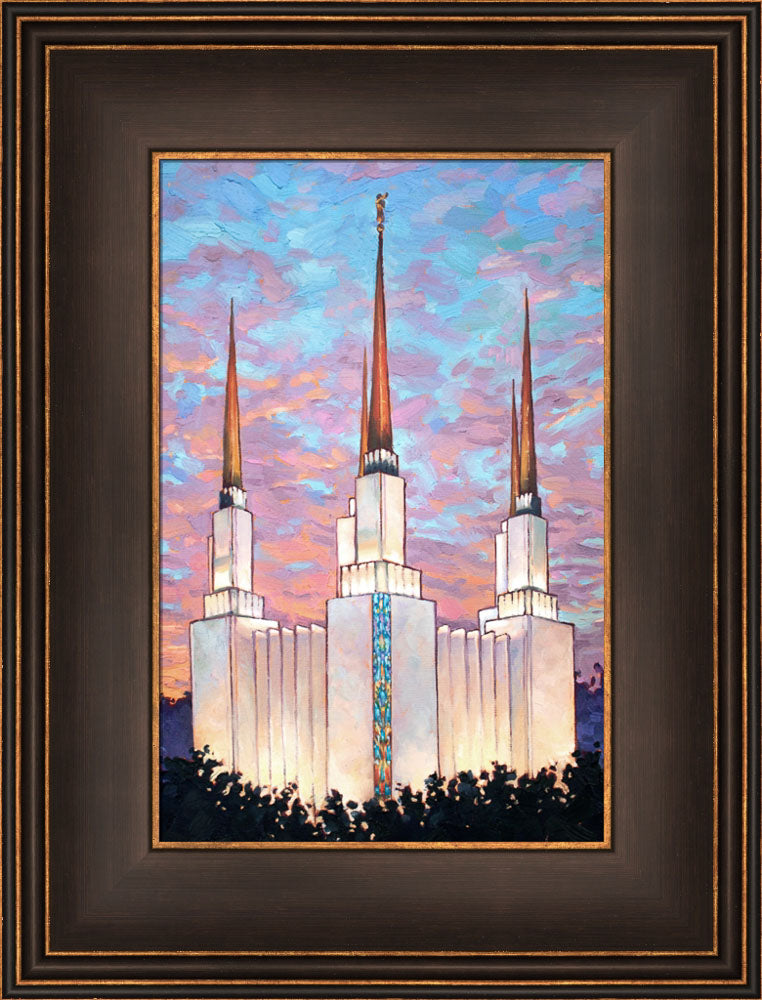 Washington DC Temple - Sunset