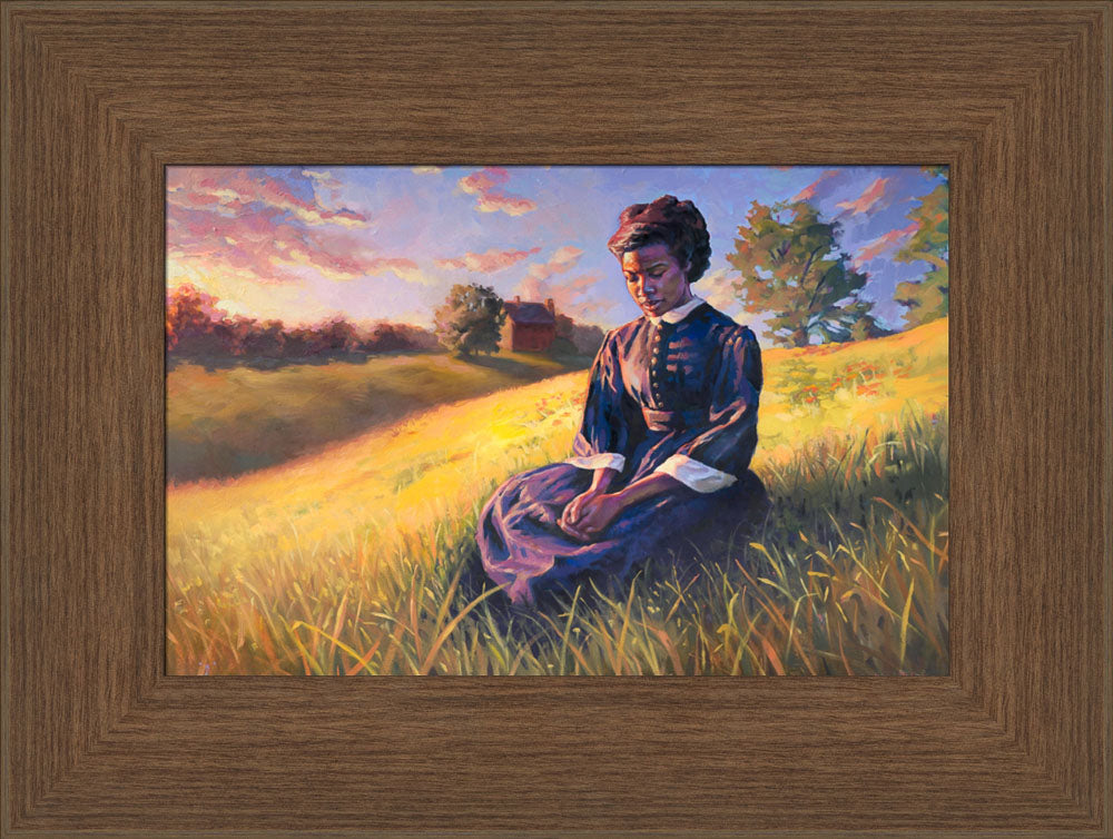 A Petition To The Lord - framed giclee canvas