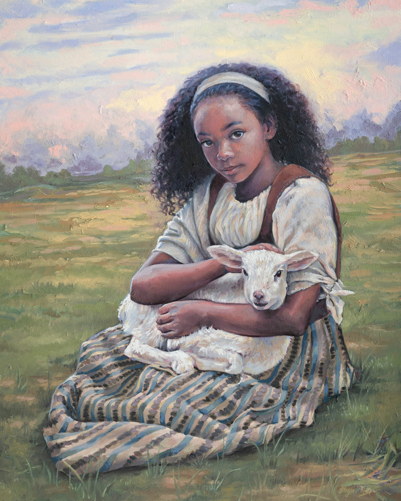 Feed My Lambs - 8x10 giclee paper print