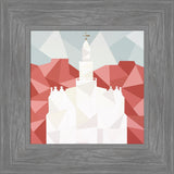 St. George Utah Temple - Geometric  by Madison Wardle