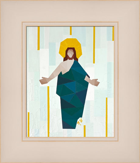 Christ in Blue Robe by Madison Wardle