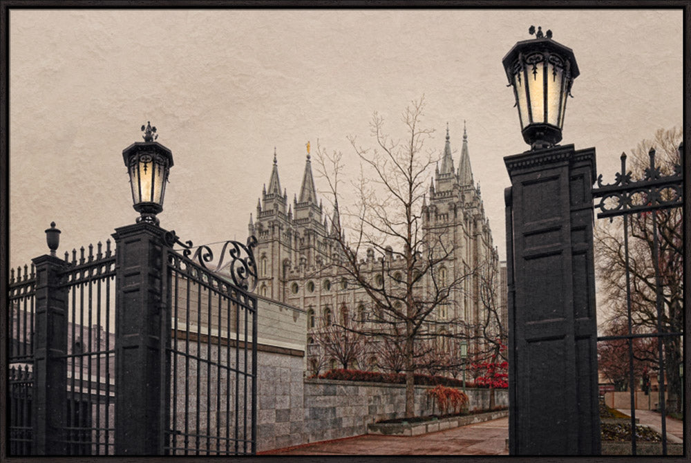 Salt Lake Temple - Endurance by Robert A Boyd