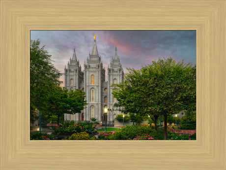 Salt Lake Temple - Eden by Robert A Boyd