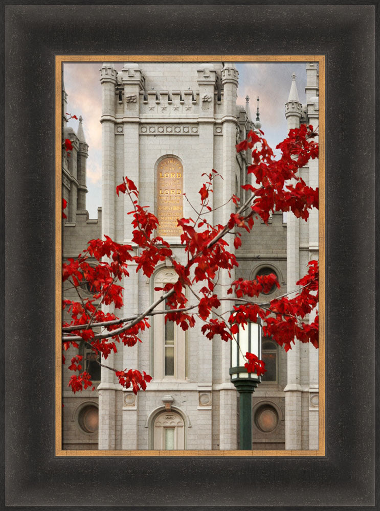 Salt Lake Temple - Veneration by Robert A Boyd