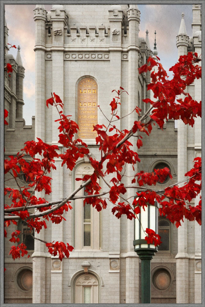 Salt Lake Temple - Veneration by Robert A Boyd