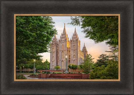 Salt Lake Temple - Calm Summer by Robert A Boyd